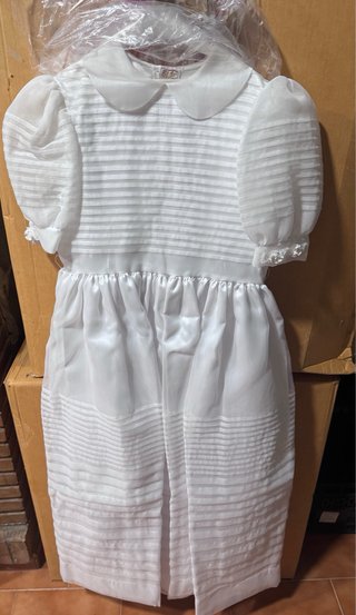Vestido Primera Comunión Blanco + accesorios