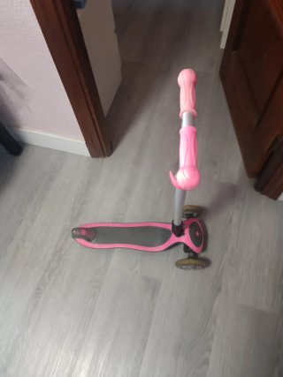 Patinete infantil 3 ruedas rosa