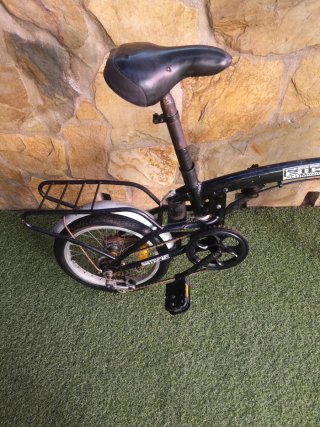 Bicicleta Plegable Negra.Perfecta para usarla.