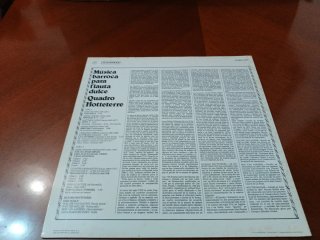 Vinilo Música Barroca Flauta Dulce Quadro Hotteter