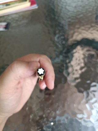 Montblanc Bolígrafo Negro y Dorado
