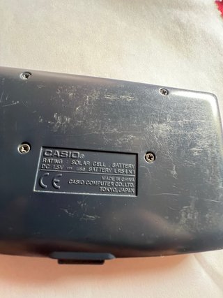Calculadora Casio Plegable