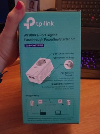 Kit PLC TP-Link TL-PA7027P con WiFi