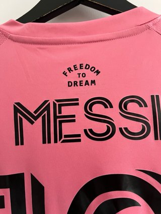 Camiseta Inter Miami Messi Rosa Adidas