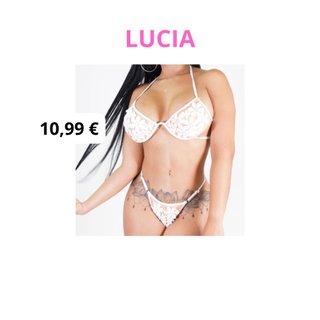 LUCIA Bikini Blanco Talla Única