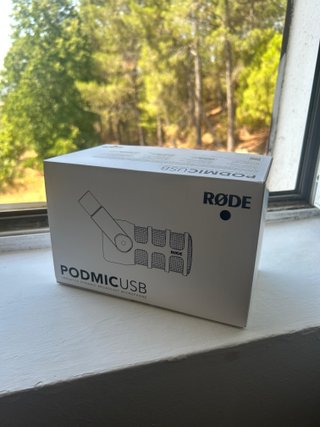 RODE PODMIC USB Micrófono Negro