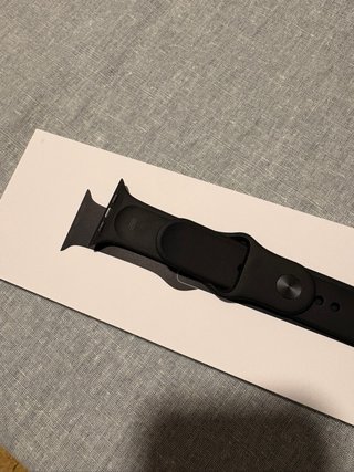 Correa Deportiva Apple Watch Negra 46mm M/L