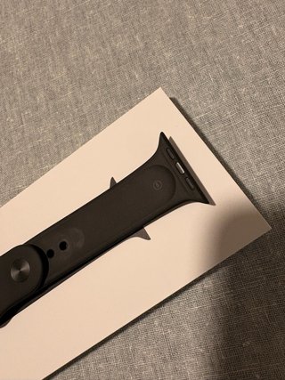 Correa Deportiva Apple Watch Negra 46mm M/L