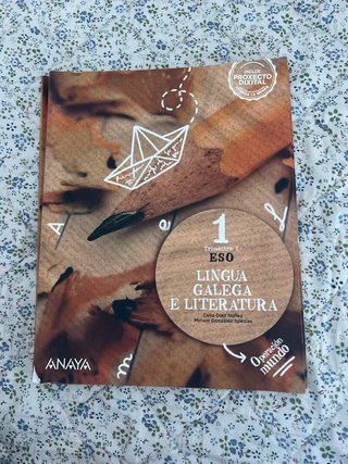 3 libros de gallego 1 de secundaria