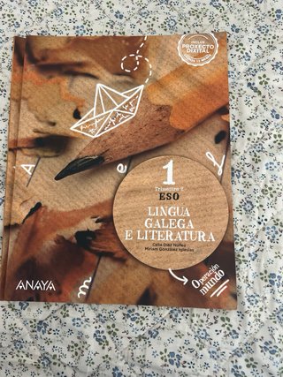 3 libros de gallego 1 de secundaria
