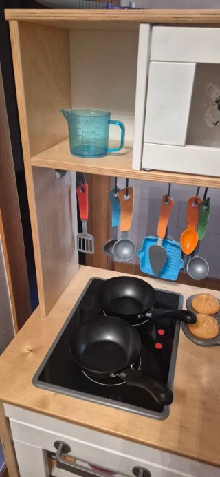 Cocina infantil de madera Ikea