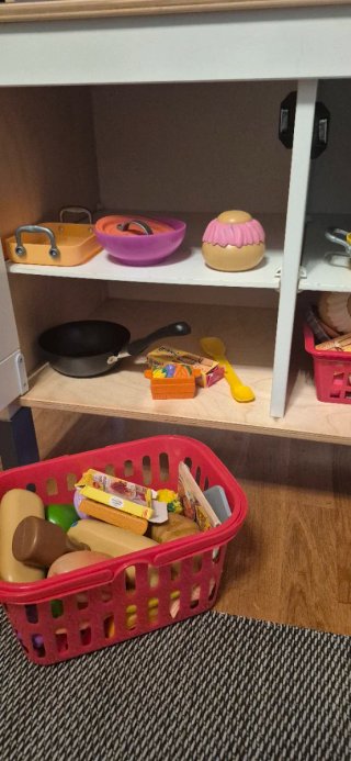 Cocina infantil de madera Ikea