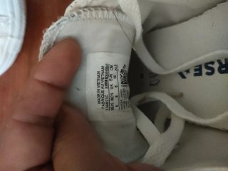 Zapatillas Converse blancas bajas