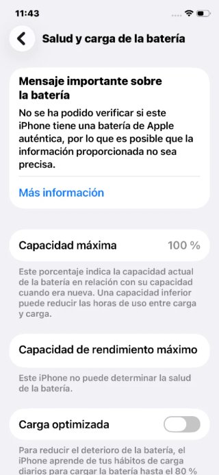 iPhone 11 Pro 512GB verde Batería Nueva