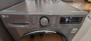 Lavasecadora LG 9/6 kg AI DD + TurboWash