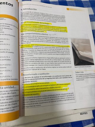 Elementos metálicos y sintéticos