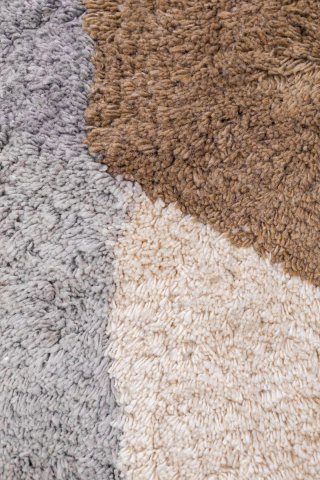 Alfombra irregular 255x300 cm en algodón Istred