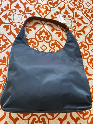 Bolso Tintoretto Azul y Marrón