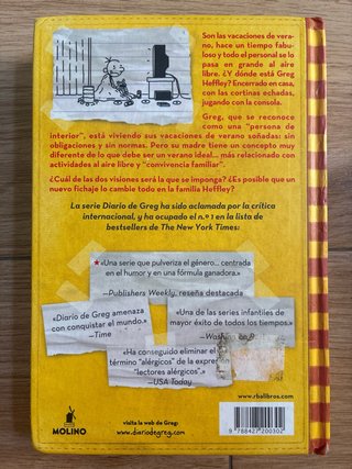 libros diario de Greg 4 y 6