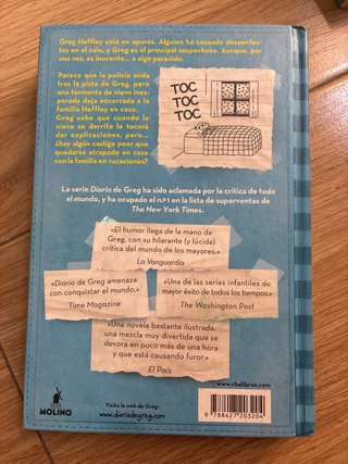 libros diario de Greg 4 y 6