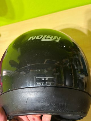 Casco de moto Nolan negro