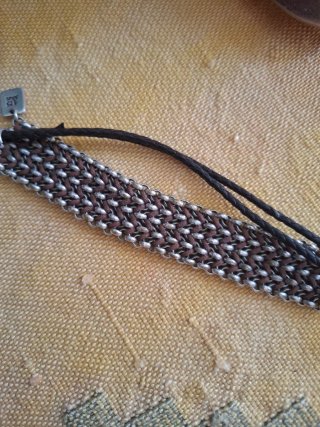 UNO DE 50 PULSERA CUERO Y METAL