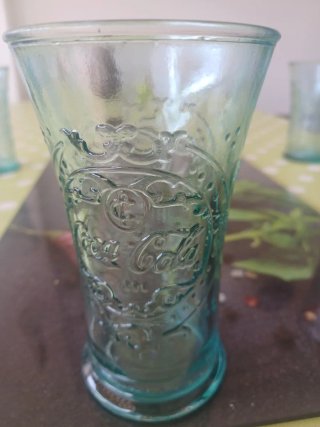 Lote 6 Vasos Vintage Coca-Cola Vidrio