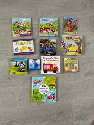 11 libros infantiles por 13€