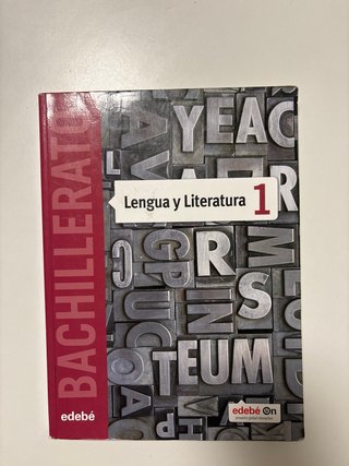 Lengua y Literatura 1 Bachillerato : primer curso