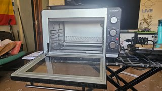 Horno Grill Silvercrest 1500W + Plancha Tristar