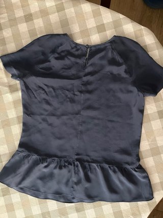 Blusa Massimo Dutti Azul Talla L
