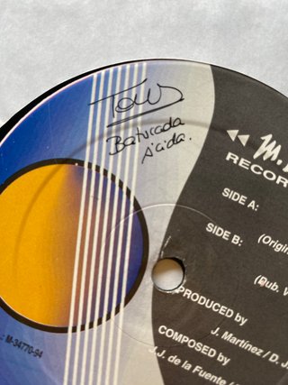 Vinilo Maxi Cabasa - Guitar 1994 Techno MD Records