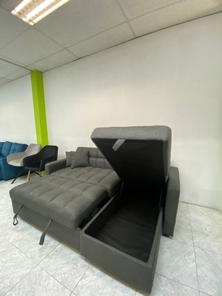 Sofá Convertible en Cama con Arcón | Nuevo