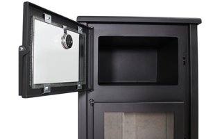Estufa de leña con horno Quartz 12,4 kW