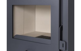 Estufa de leña con horno Quartz 12,4 kW