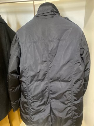 Parka Geospirit Azul Marino Talla M Pluma