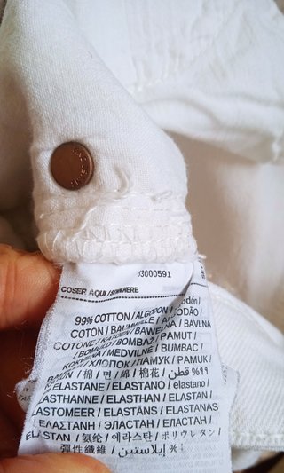 Pantalón MNG T.34 Blanco