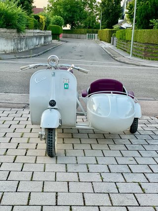 Vespa 125N manillar de tubo 1957