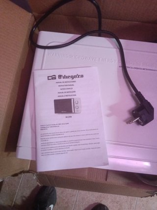 Microondas Orbegozo Nuevo