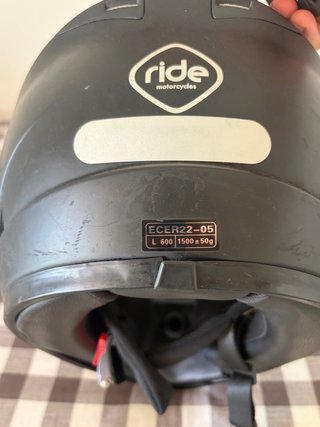 Casco Integral Moto Talla L Negro
