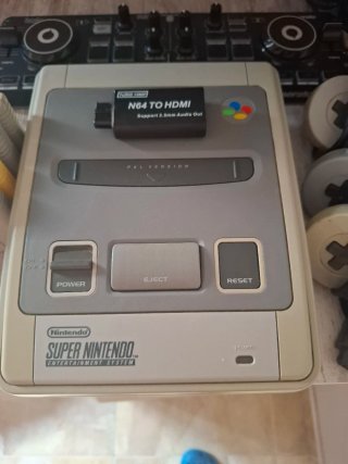 Super Nintendo + 4 Juegos