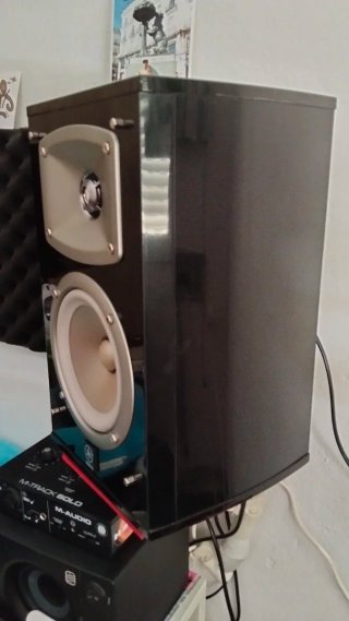 Monitores Yamaha NS333 Negro/Plata