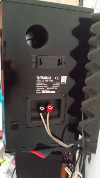 Monitores Yamaha NS333 Negro/Plata