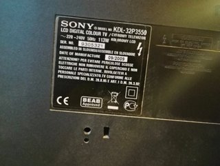 TV Sony Bravia 32 KDL-32P3550