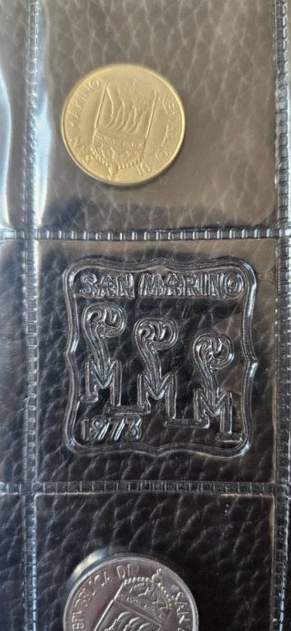 Set 8 Monedas San Marino 1973