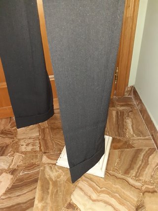 Made Italy Pantaloni Lana Vita Alta Vintage