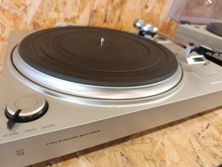 Philips F7111 Tocadiscos Plata
