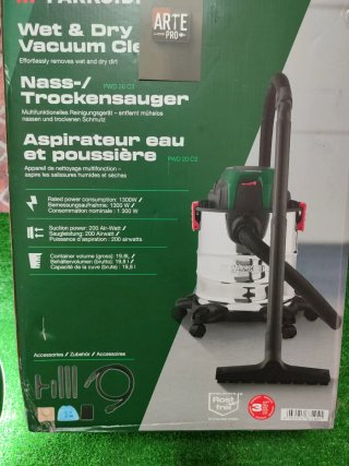 Aspirador Parkside Húmedo/Seco 1300W