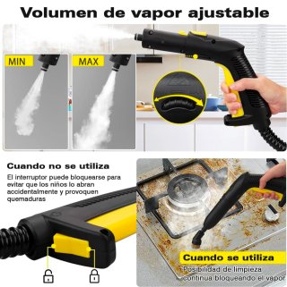 Limpieza a vapor 360°