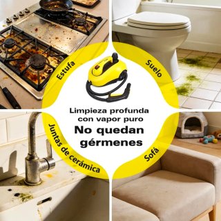 Limpieza a vapor 360°